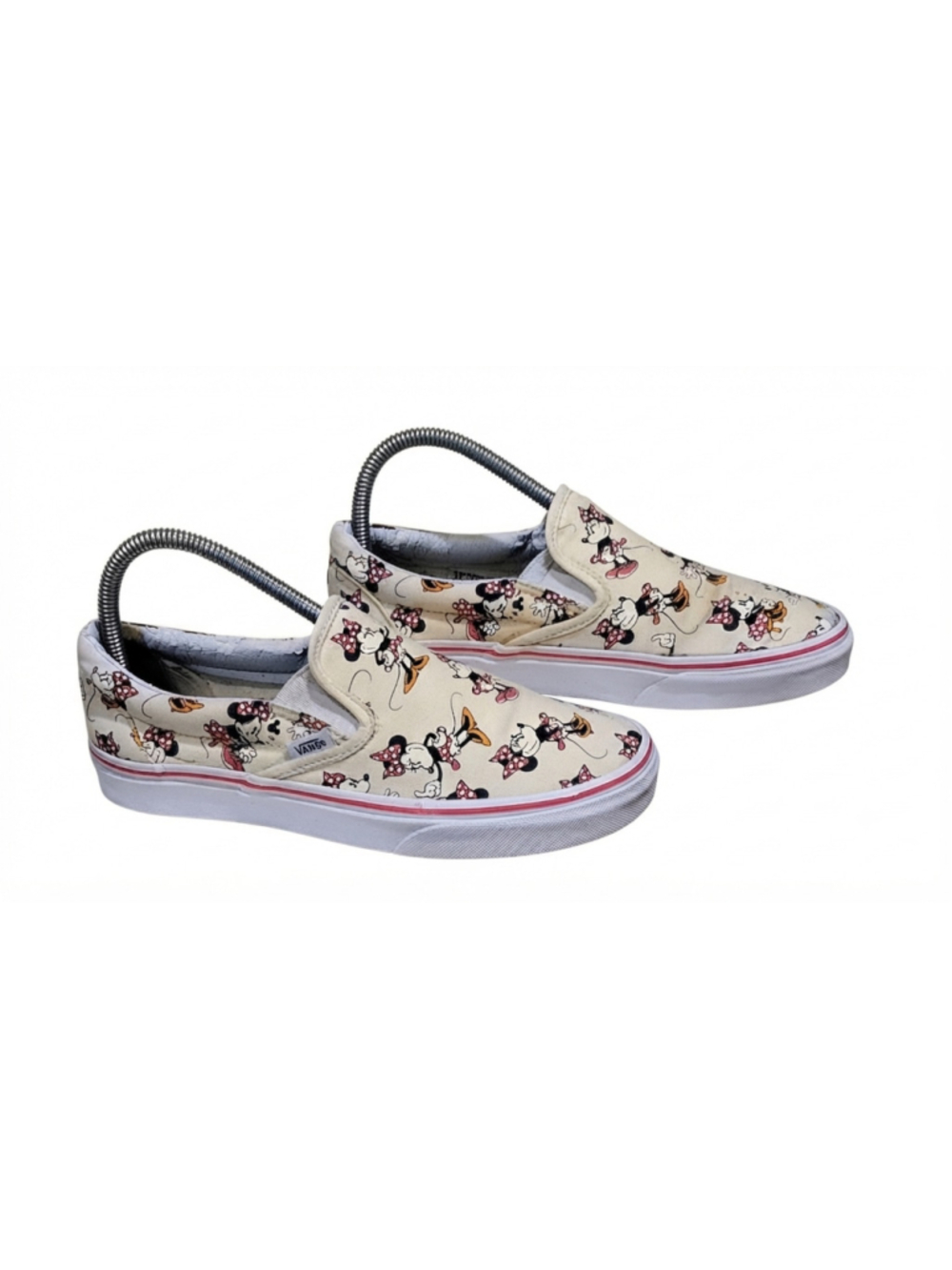 VANS X Disney Minnie Mouse Slip
On Sneakers Young at Heart Shoes Womens Sz 7.5